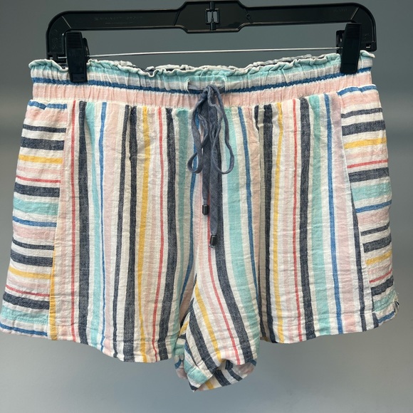 Splendid x Gray Malin Striped Shorts Small - Picture 1 of 4